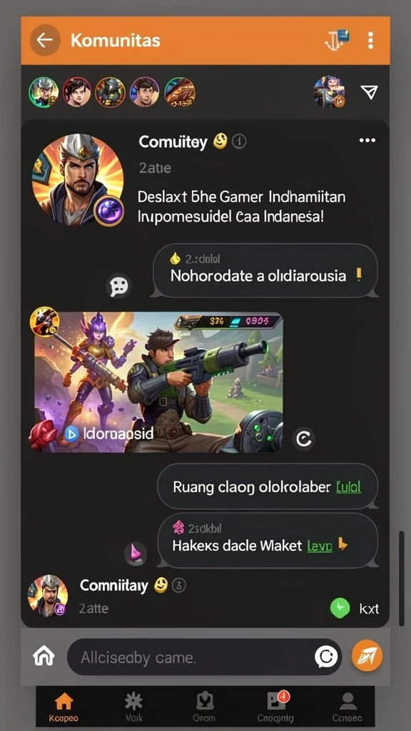 Karakter yang bervariasi dengan kemampuan unik.