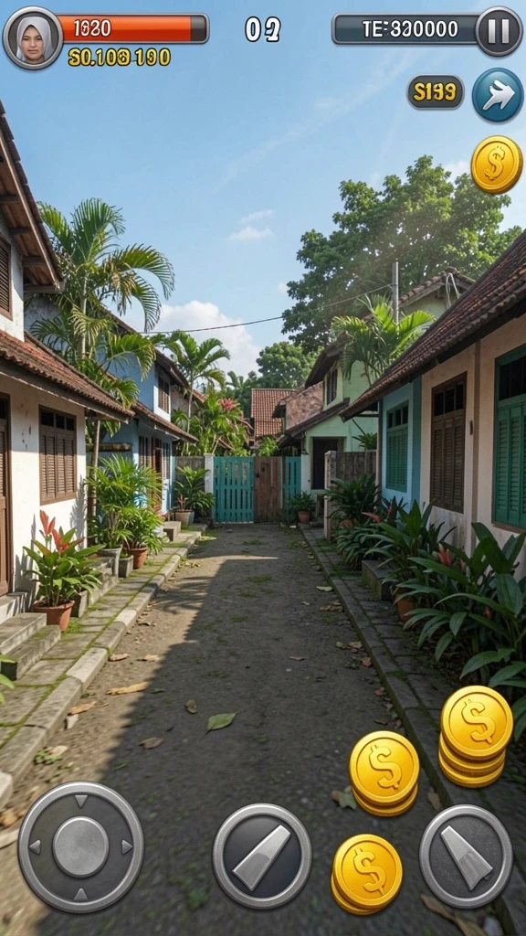 Gambaran gameplay yang seru dan interaktif.