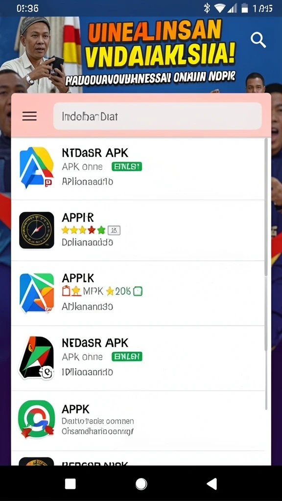 Tampilan antarmuka yang menarik dan modern.