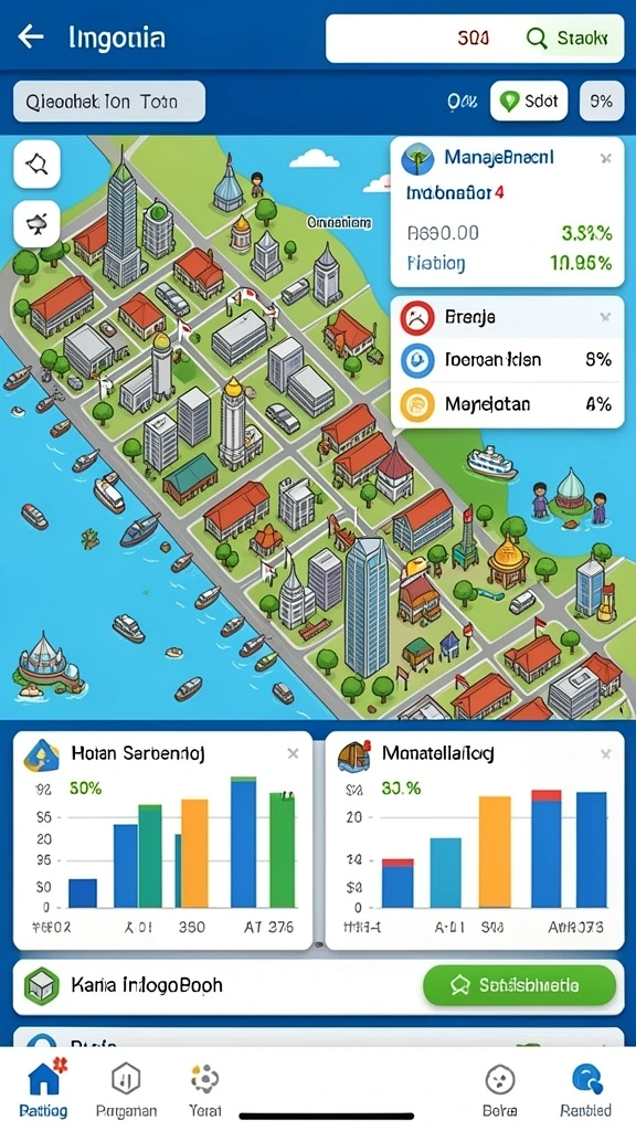 Tampilan grafis yang menawan dan menarik.