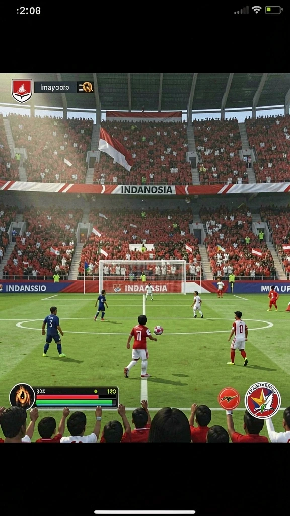 Momen seru saat menghadapi bos dalam game.