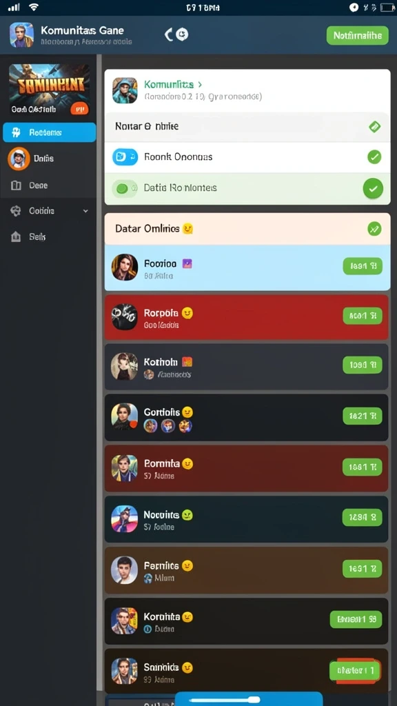 Tampilan utama game EOS77 yang menarik dan penuh warna.
