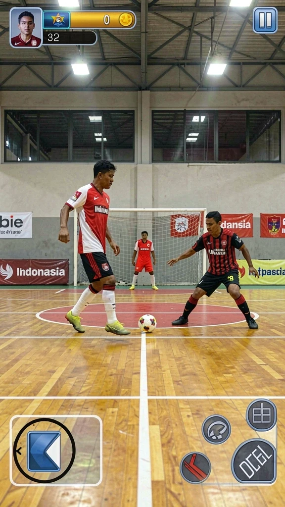 Momen seru dalam mode multiplayer antara teman-teman.