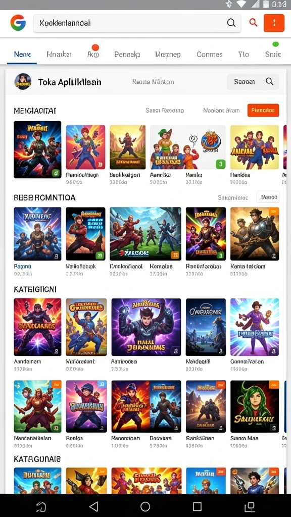 Tangkapan layar menampilkan aksi seru dalam game.