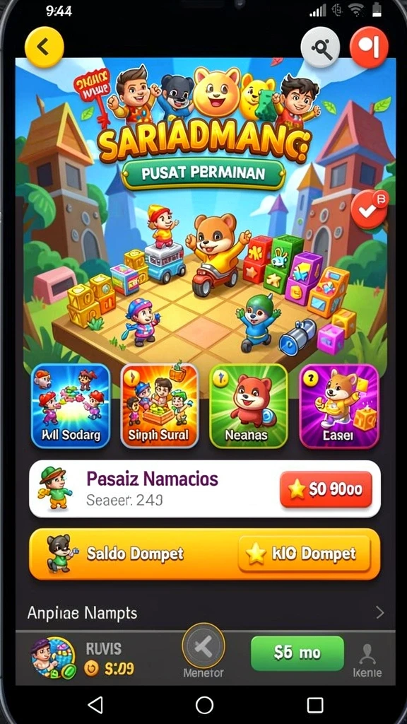 Tampilan antarmuka yang menarik dan mudah digunakan.