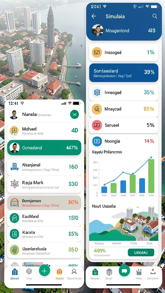Karakter-karakter unik yang menambah keseruan bermain.