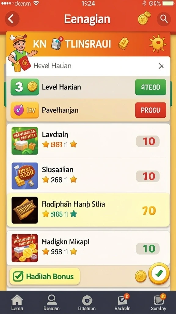 Tampilan antarmuka yang ramah pengguna.
