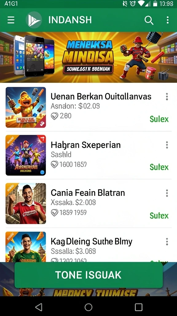 Banyak level yang menantang dan kreatif.