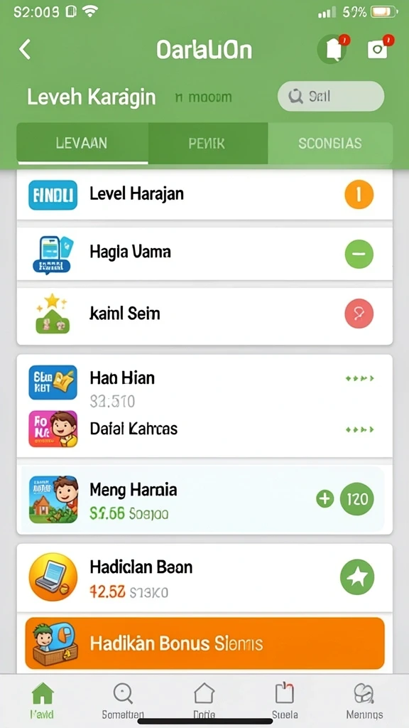 Tampilan antarmuka yang modern dan user-friendly.