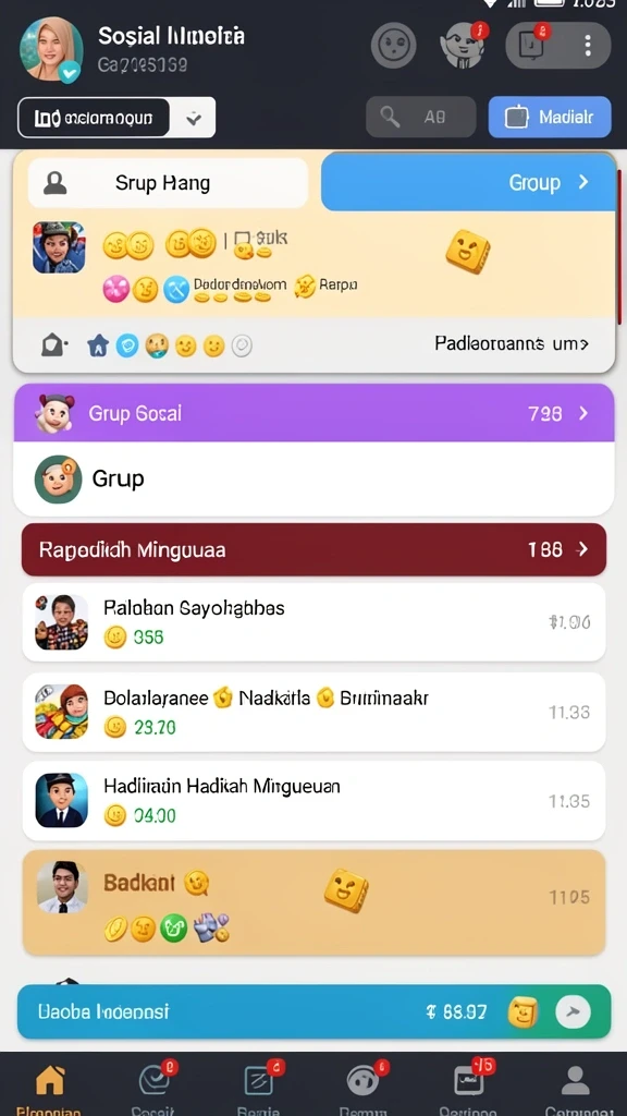 Pengalaman multiplayer yang seru dengan teman-teman.