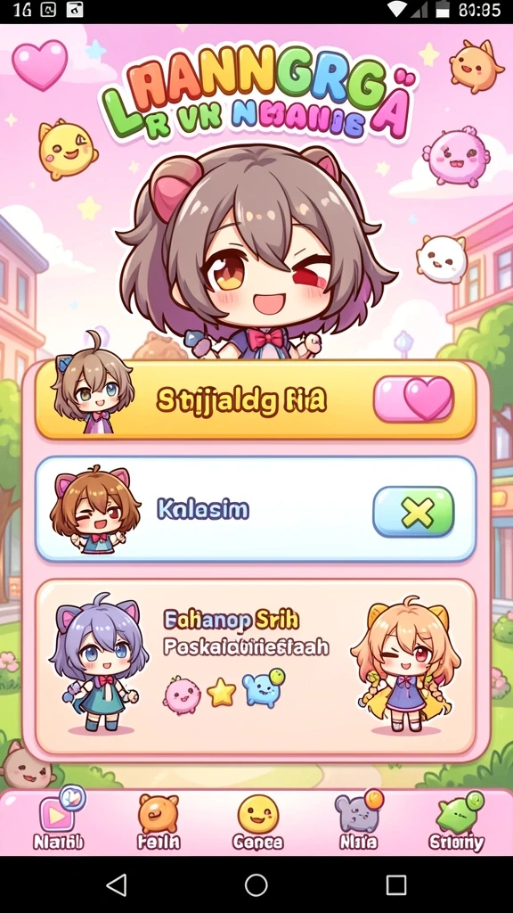 Screenshot mode permainan yang penuh aksi.