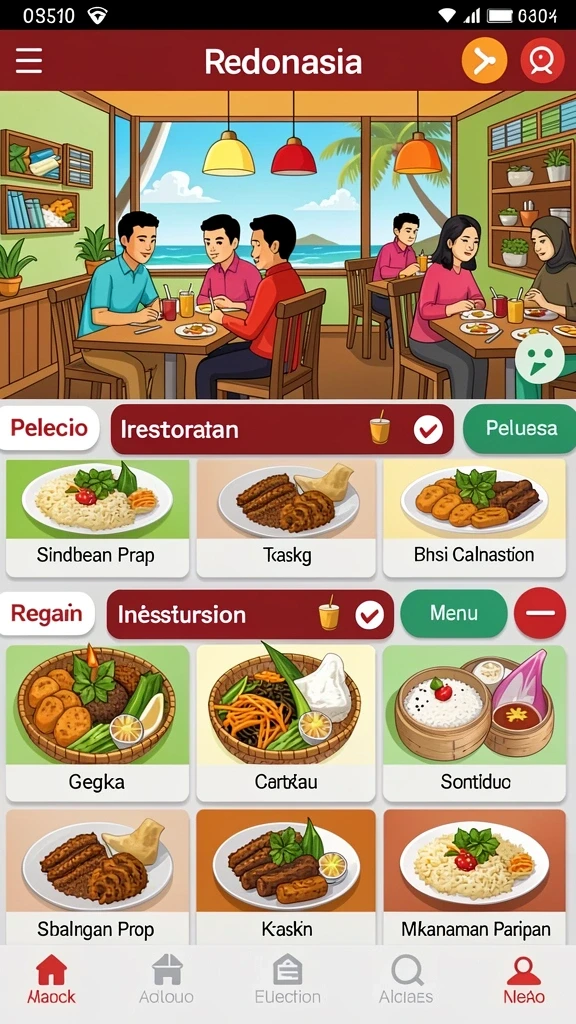 Tampilan antarmuka yang menarik dan mudah digunakan.