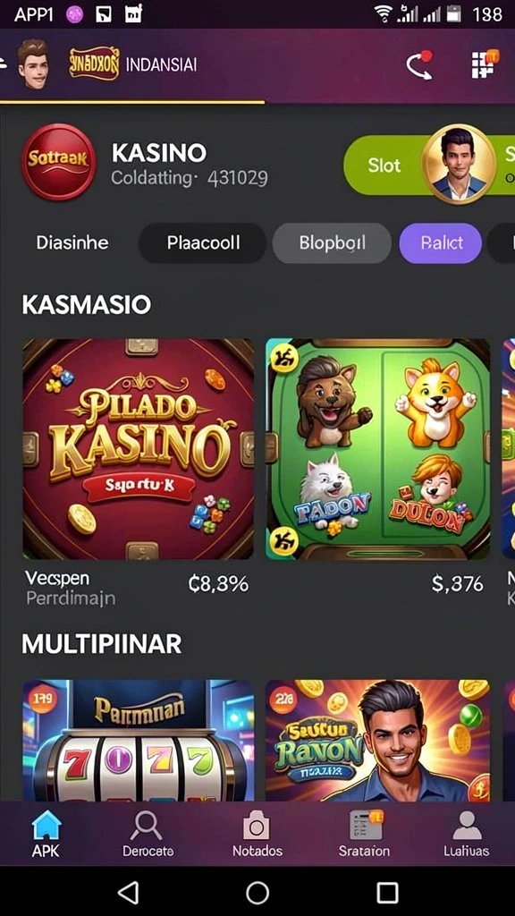Berbagai pilihan permainan yang mengasyikkan dan bervariasi.