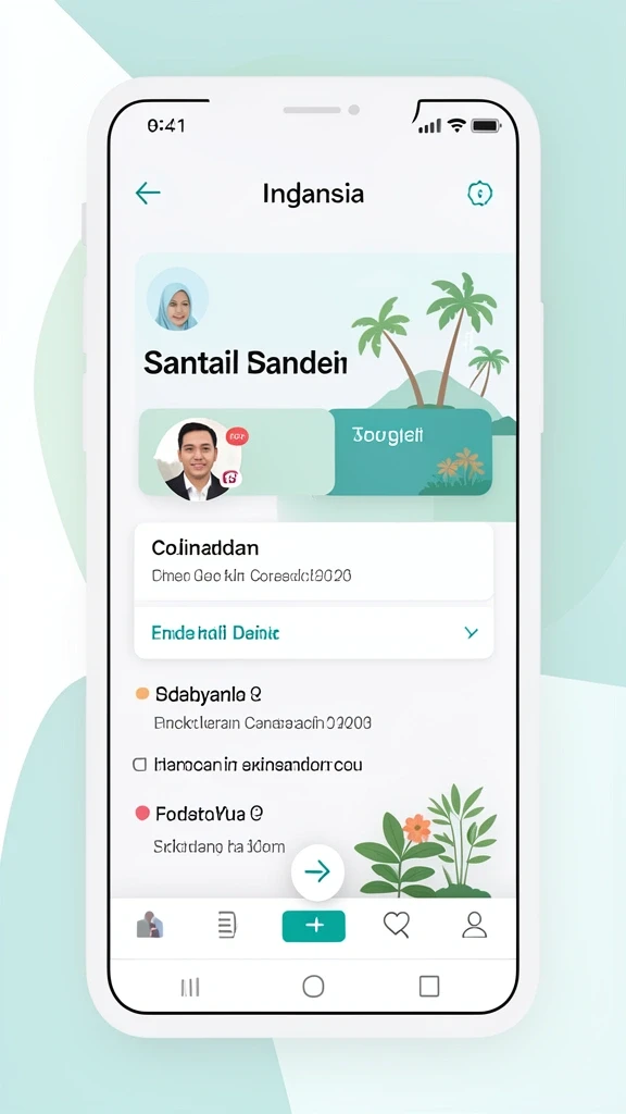 Menampilkan karakter utama dalam aksi petualangan.