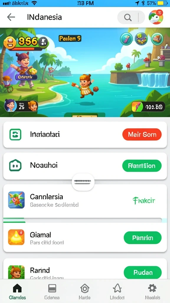 Tampilan grafis menawan yang memikat mata.