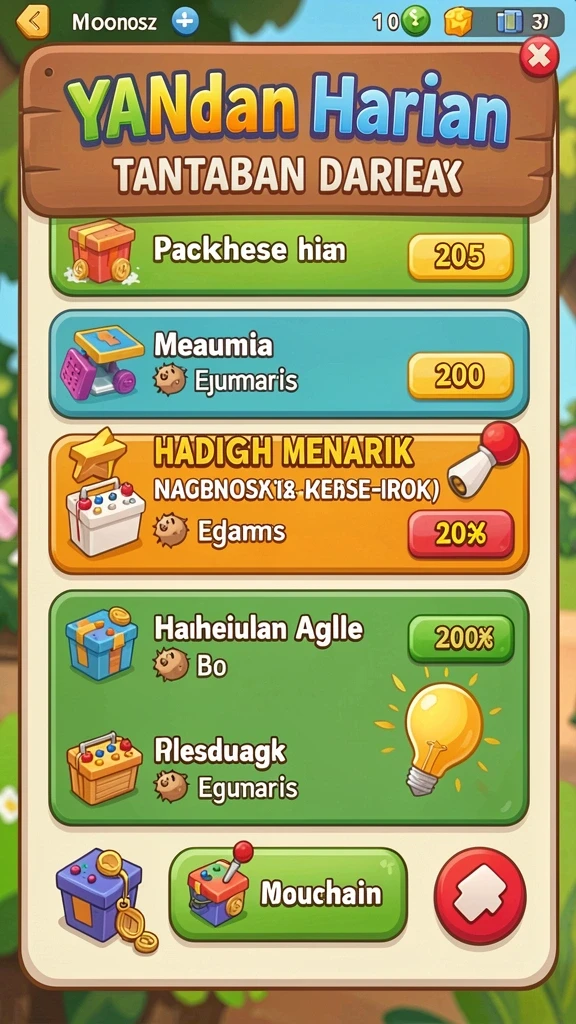 Beragam level menantang yang siap untuk dijelajahi.