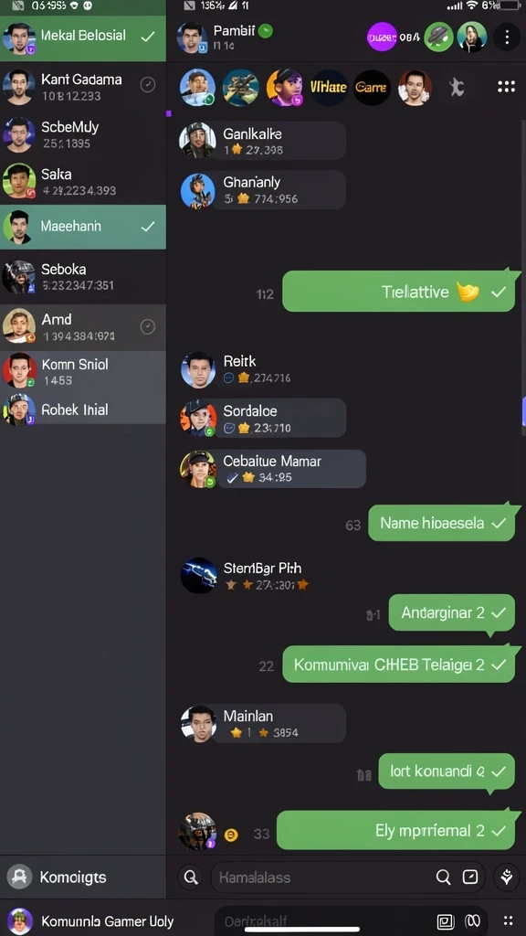 Tangkapan layar menunjukkan karakter utama dalam aksi bertarung.