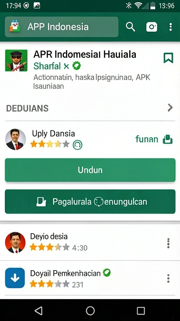 Tampilan utama aplikasi dengan pilihan permainan yang menarik.