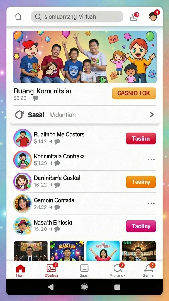 Ragam karakter dan item menarik untuk dipilih.