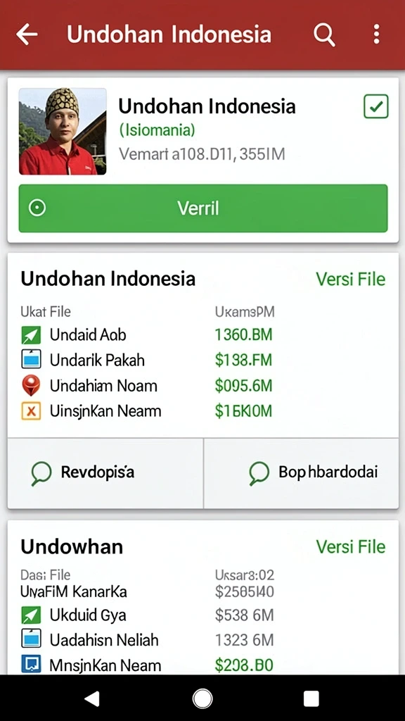 Tampilan antarmuka yang intuitif dan mudah digunakan.
