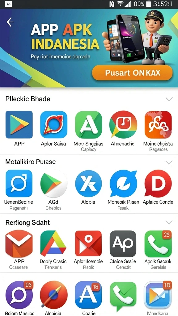 Pengguna sedang menjelajahi dunia fantasi yang menakjubkan.