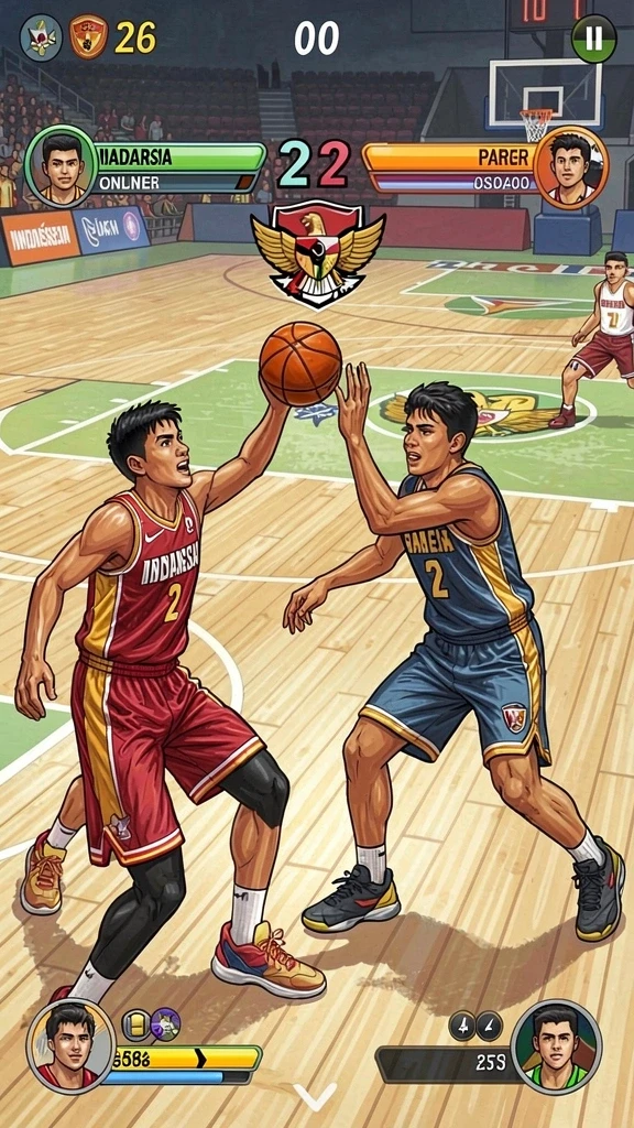 Mode multiplayer yang kompetitif dan seru.