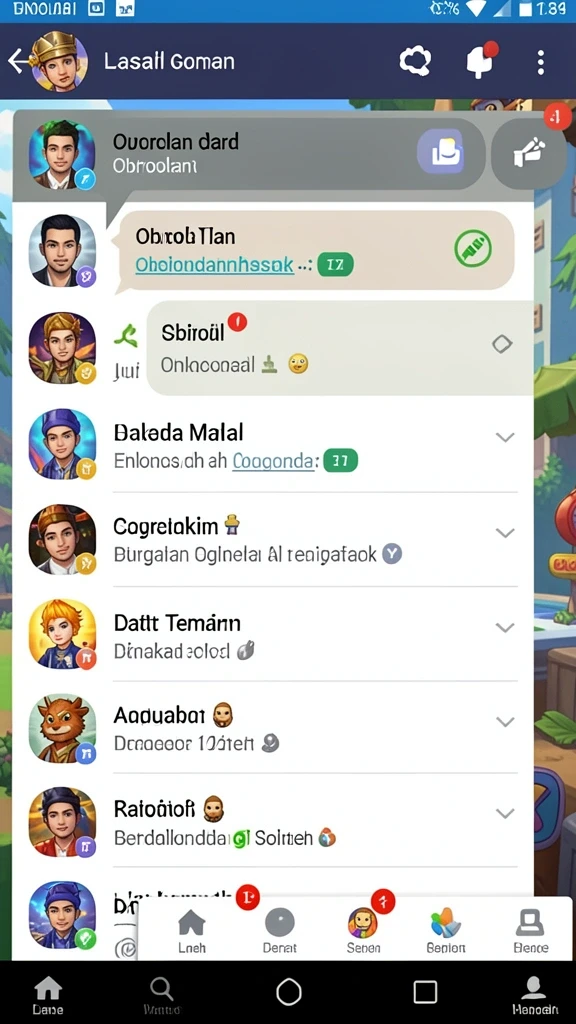 Tampilan antarmuka yang sederhana dan menarik.