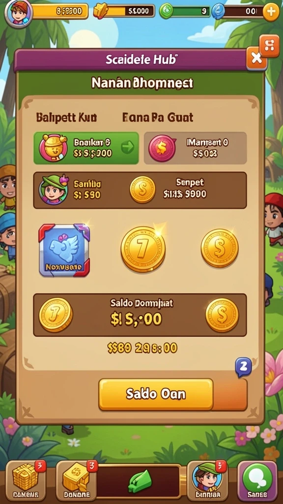 Level menantang yang membuat ketagihan.